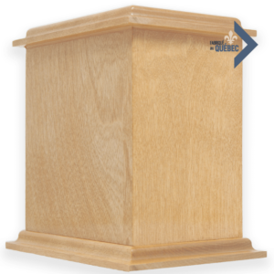 Urne funéraire en bois – Sagesse - Naturel
