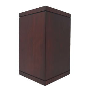 Urne funéraire en bois - Contemporain - Acajou
