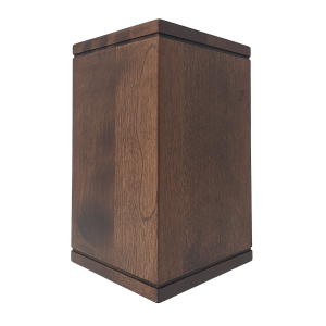 Urne funéraire en bois - Contemporain - Brun