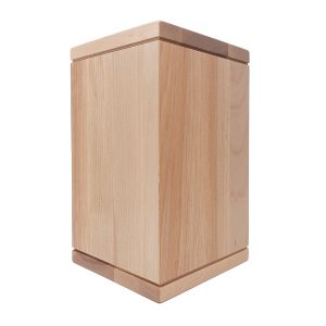 Urne funéraire en bois - Contemporain - Naturel