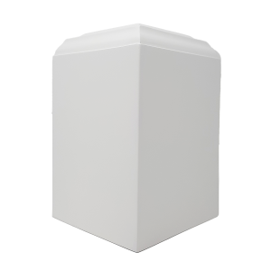 Urne funéraire en bois – Élégance - Blanc
