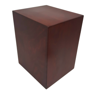 Urne funéraire en bois – Origine – Acajou