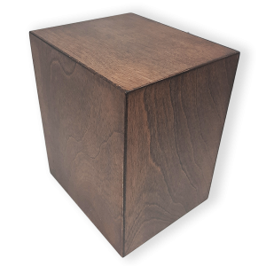 Wooden funeral urn - Origin - Hazelwood