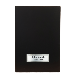 Plaquette aluminium doublé - Argent /Argent