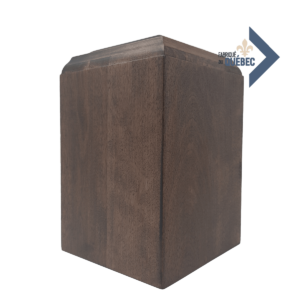 Urne funéraire en bois – Élégance - Noisetier