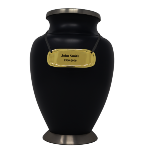 plaque or ruban noir