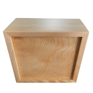 Urne funéraire en bois – Doux repos- Naturel