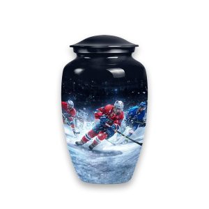 Urne funéraire en aluminium – Souvenir d'un champion
